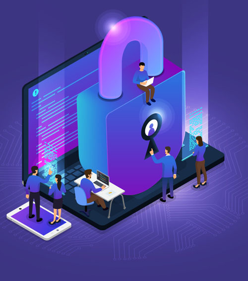 Backups de configurações e relatórios de rede
